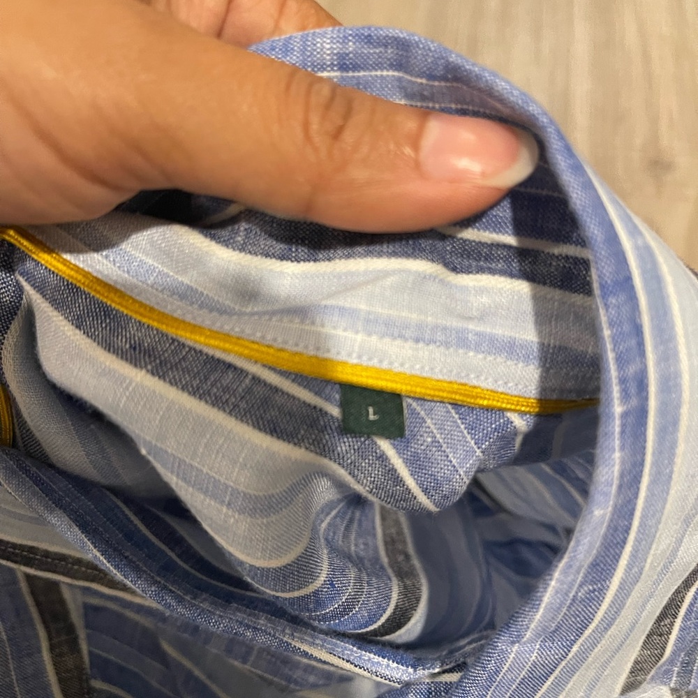 Robert Talbott Linen Shirt - image 3